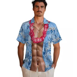 Official Kansas City Royals Hawaiian Shirt - MLB Floral Button-Up, Chest Illusion