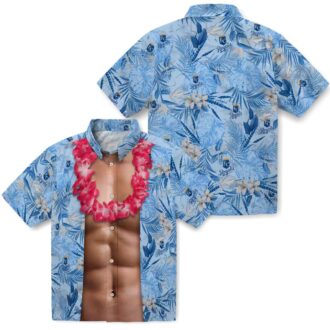 Official Kansas City Royals Hawaiian Shirt - MLB Floral Button-Up, Chest Illusion