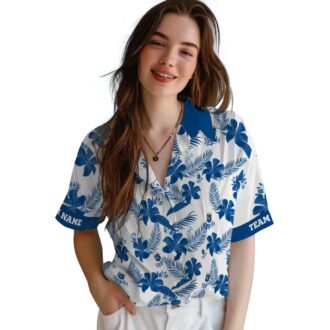 Shop Kansas City Royals Summer Aloha Hawaiian Shirt - MLB Fan Apparel with Botanical Print