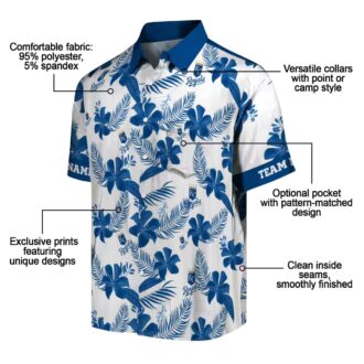 Shop Kansas City Royals Summer Aloha Hawaiian Shirt - MLB Fan Apparel with Botanical Print