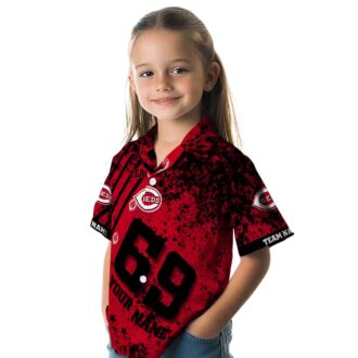 Cincinnati Reds Star Stripes Red Hawaiian Shirt - Custom MLB Fan Beachwear for Summer
