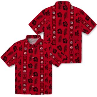 Shop Cincinnati Reds Framed Floral Red Hawaiian Shirt - MLB Fan Summer Gear