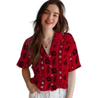 Shop Cincinnati Reds Framed Floral Red Hawaiian Shirt - MLB Fan Summer Gear