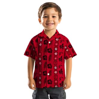 Shop Cincinnati Reds Framed Floral Red Hawaiian Shirt - MLB Fan Summer Gear
