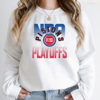 Detroit Pistons 2025 NBA Playoffs T-Shirt - Great Gift for Basketball Fans