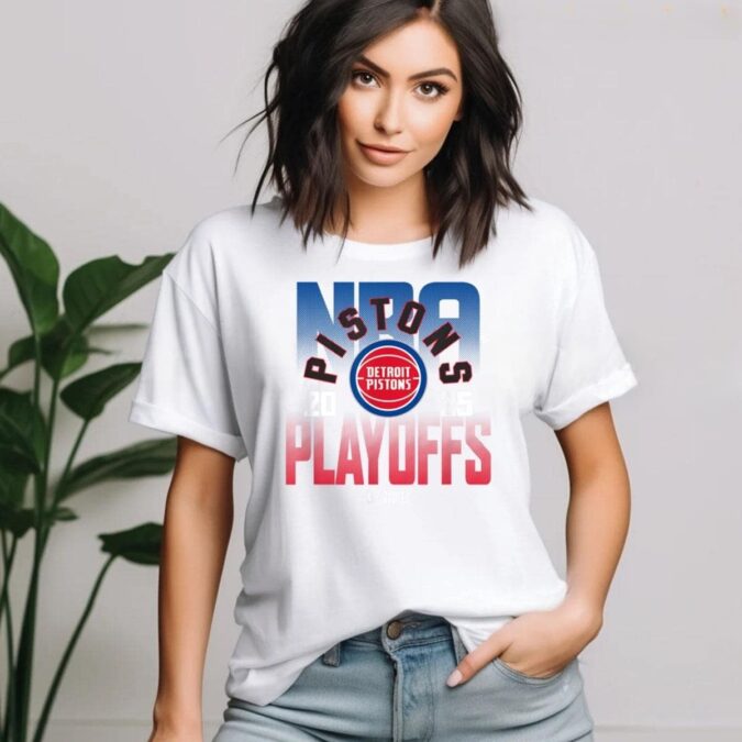 Detroit Pistons 2025 NBA Playoffs T-Shirt - Great Gift for Basketball Fans