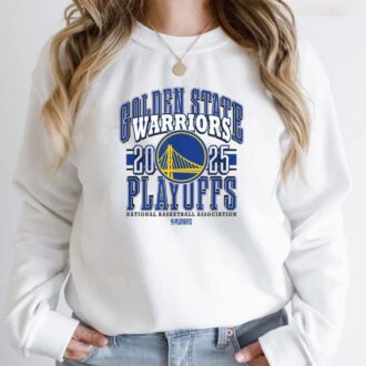 Golden State Warriors 2025 NBA Playoffs T-Shirt, Limited Edition Game Day Tee for Fans
