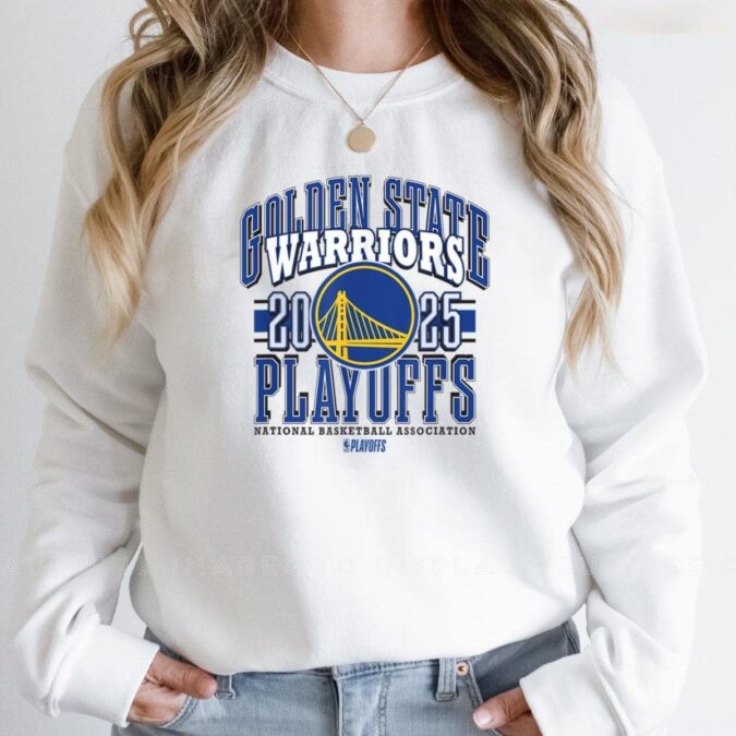 Golden State Warriors 2025 NBA Playoffs T-Shirt, Limited Edition Game Day Tee for Fans