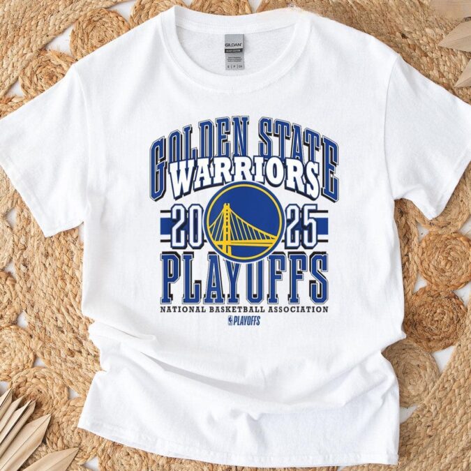 Golden State Warriors 2025 NBA Playoffs T-Shirt, Limited Edition Game Day Tee for Fans