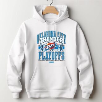 Oklahoma City Thunder 2025 Playoffs Shirt - NBA Official Fan T-Shirt for Game Day