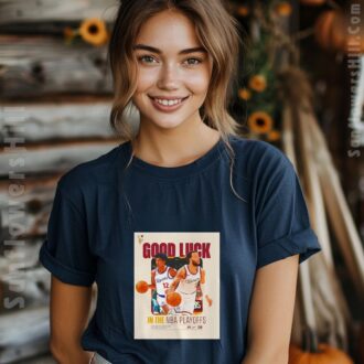 Good Luck LA Clippers T-Shirt - 2025 NBA Playoffs Fan Gear