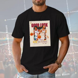 Good Luck LA Clippers T-Shirt - 2025 NBA Playoffs Fan Gear