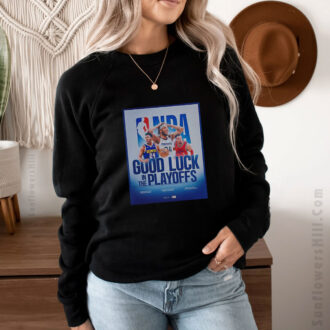 Limited Edition Good Luck NBA 2025 Playoffs Tee - Gift for Basketball Lovers