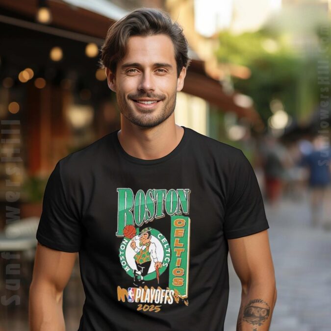 2025 NBA Playoffs Boston Celtics Hype Shirt for Men & Women - Celebrate the Big Game in Style