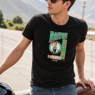 2025 NBA Playoffs Boston Celtics Hype Shirt for Men & Women - Celebrate the Big Game in Style