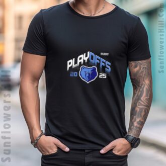 2025 NBA Playoffs Memphis Grizzlies Shirt - Perfect for Fans & Playoff Games
