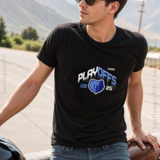 2025 NBA Playoffs Memphis Grizzlies Shirt - Perfect for Fans & Playoff Games