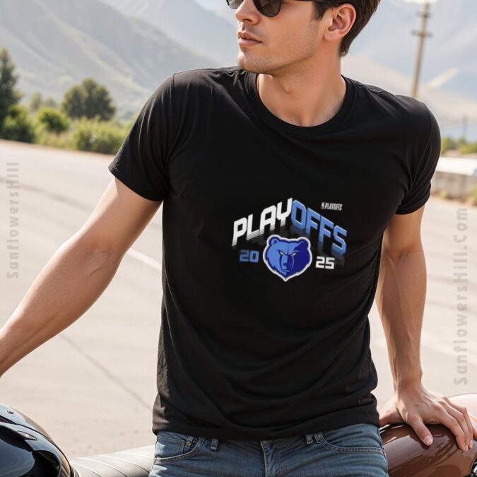 2025 NBA Playoffs Memphis Grizzlies Shirt - Perfect for Fans & Playoff Games