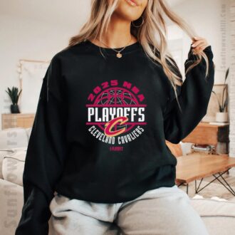 Cleveland Cavaliers NBA Playoffs 2025 Official T-Shirts for Fans - Best Game Time Apparel