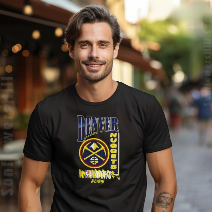 Denver Nuggets 2025 NBA Playoffs Shirt - Hype Tee for Basketball Fans