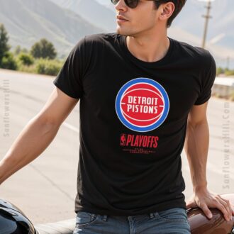 Detroit Pistons 2025 NBA Playoffs Alley Oop Shirt - Perfect Fan Gear for Pistons Supporters