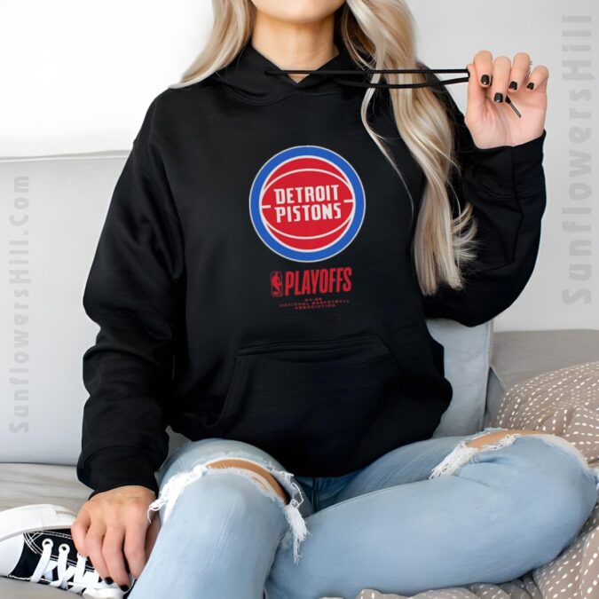 Detroit Pistons 2025 NBA Playoffs Alley Oop Shirt - Perfect Fan Gear for Pistons Supporters