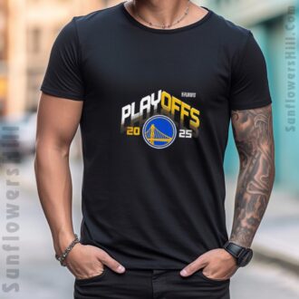 Golden State Warriors 2025 NBA Playoffs Shirt - Playoff Apparel for Warriors Fans