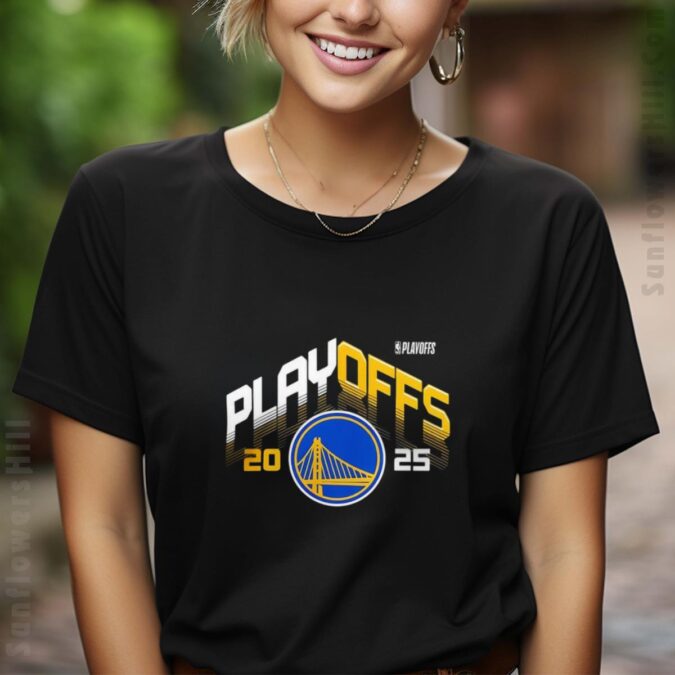 Golden State Warriors 2025 NBA Playoffs Shirt - Playoff Apparel for Warriors Fans