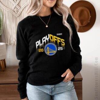 Golden State Warriors 2025 NBA Playoffs Shirt - Playoff Apparel for Warriors Fans