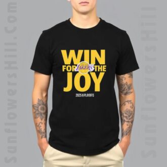 Los Angeles Lakers 2025 NBA Playoffs Victory Shirt - Perfect Gift for Lakers Fans
