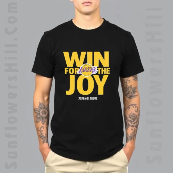 Los Angeles Lakers 2025 NBA Playoffs Victory Shirt - Perfect Gift for Lakers Fans