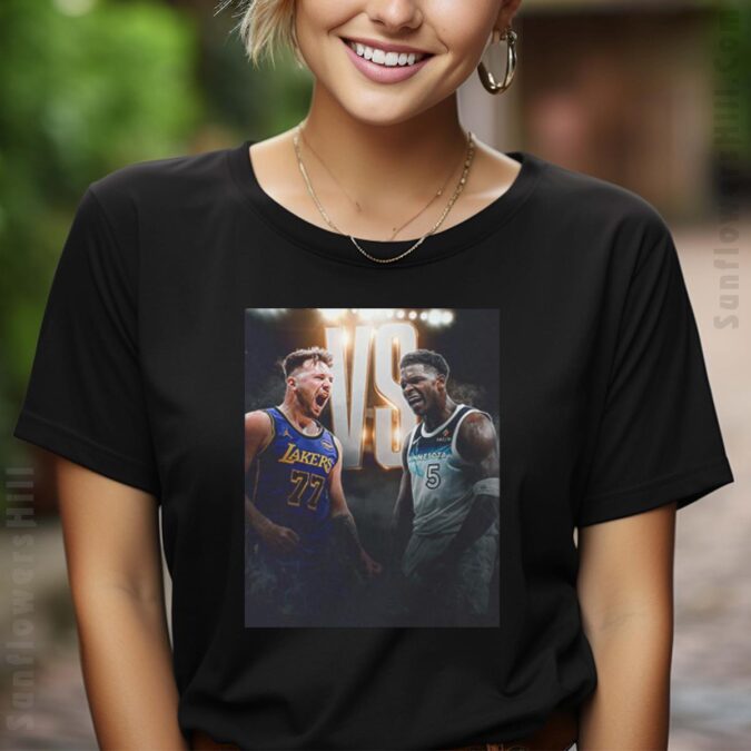 Los Angeles Lakers Vs Minnesota Timberwolves NBA Playoff 2025 Shirt, Limited Edition Unisex Tee for Fans