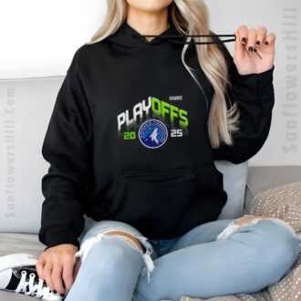 Minnesota Timberwolves 2025 NBA Playoffs Logo Shirt - Official Team Gear for Fans