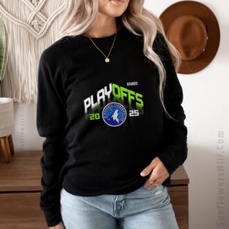 Minnesota Timberwolves 2025 NBA Playoffs Logo Shirt - Official Team Gear for Fans