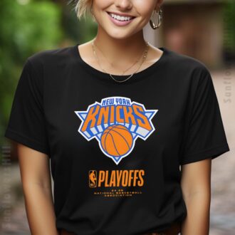 New York Knicks 2025 NBA Playoffs Alley Oop Shirt - Perfect Gift for Knicks Fans & Playoff Enthusiasts