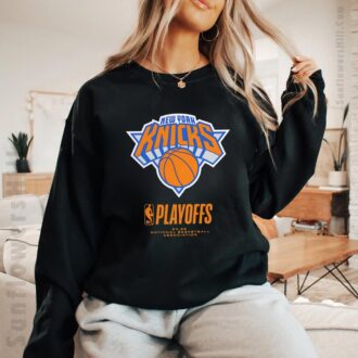 New York Knicks 2025 NBA Playoffs Alley Oop Shirt - Perfect Gift for Knicks Fans & Playoff Enthusiasts
