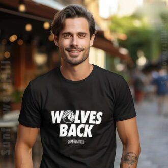 Official Minnesota Timberwolves NBA Playoffs 2025 T-Shirt - Limited Edition On-Court Mantra for Fans