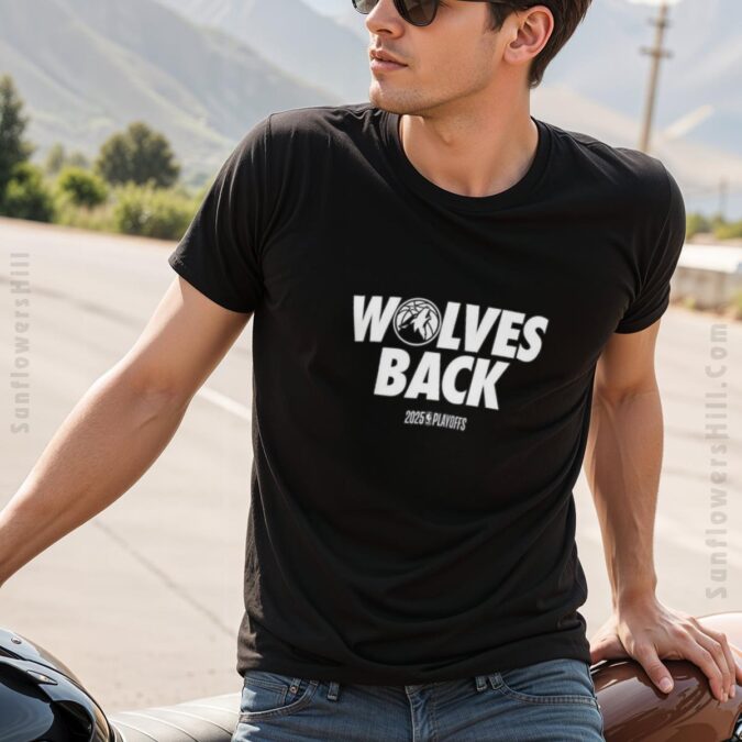 Official Minnesota Timberwolves NBA Playoffs 2025 T-Shirt - Limited Edition On-Court Mantra for Fans