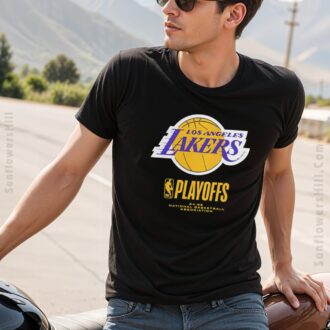 Shop Los Angeles Lakers 2025 NBA Playoffs Alley Oop Shirt - Perfect Gift for Fans