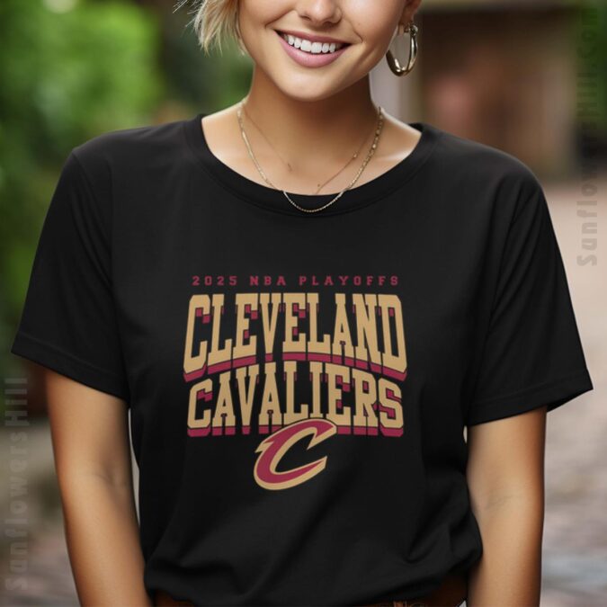 2025 Cleveland Cavaliers Road to the Finals Tee - NBA Playoffs Graphic T-Shirt