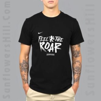 NBA Playoffs 2025 Sacramento Kings T-Shirt - Feel the Roar Official Fan Apparel