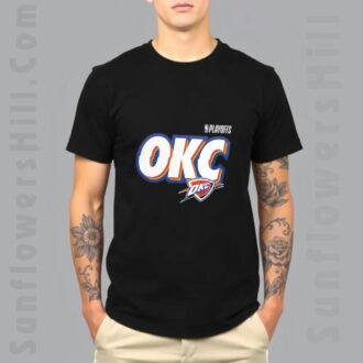 OKC Thunder 2025 NBA Playoffs T-Shirt - Unisex Fan Apparel for Basketball Lovers