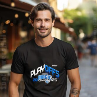 Orlando Magic 2025 NBA Playoffs T-Shirt - Perfect Gift for NBA Fans in the Playoffs