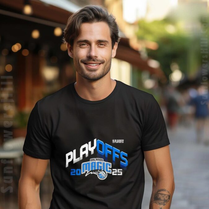 Orlando Magic 2025 NBA Playoffs T-Shirt - Perfect Gift for NBA Fans in the Playoffs