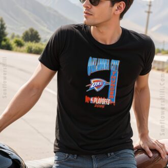 Shop Oklahoma City Thunder 2025 NBA Playoffs Shirt - Perfect Gift for Thunder Fans