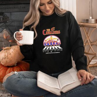 Cleveland Cavaliers 55th Anniversary T-Shirt with 1970 - 2025 Signatures Tribute