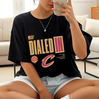 Cleveland Cavaliers Dialed In 2024–25 Division Champs T-Shirt - Official Fan Gear