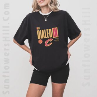 Cleveland Cavaliers Dialed In 2024–25 Division Champs T-Shirt - Official Fan Gear