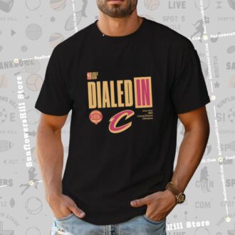 Cleveland Cavaliers Dialed In 2024–25 Division Champs T-Shirt - Official Fan Gear
