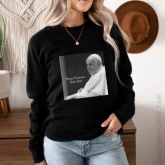 Commemorative Pope Francis Shirt - Honoring the Life of Jorge Mario Bergoglio (1936-2025)